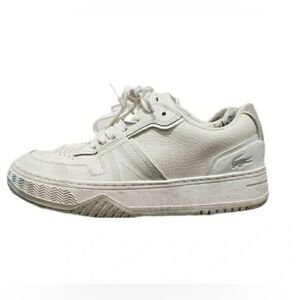 White Lacoste Leather Sneakers